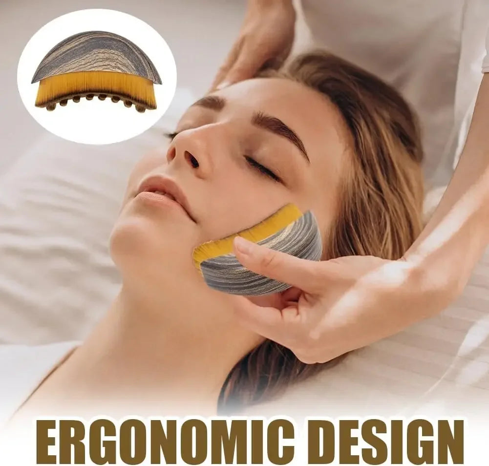 Lymphatic Face Brush for Chin and Jawline, Plastic, 1 Piece, 60 x 60 x 30 mm