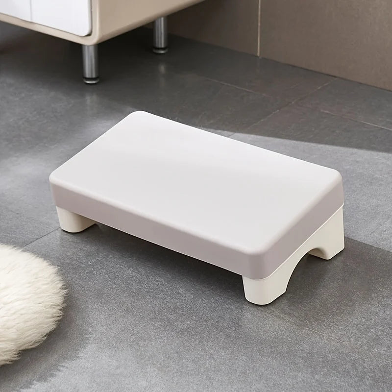 Ergonomic PP Footrest for Office Desk, Cushioned, Rotatable, Under-Desk Stool for Work, Sofa or Study