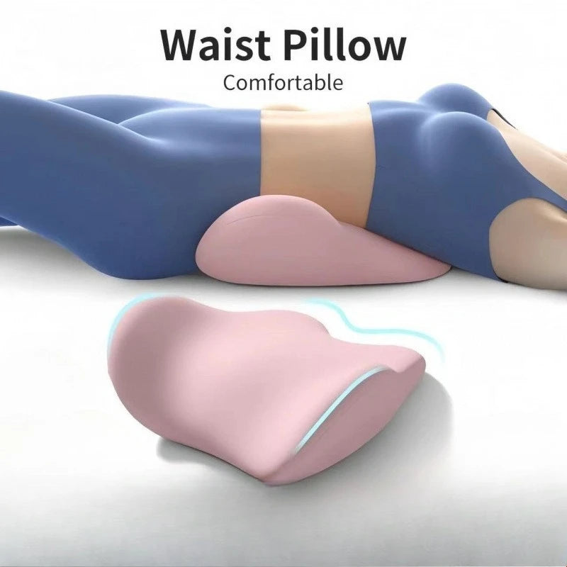 Memory Foam Lumbar Support Cushion for Back, Office Seating, Mixed Color