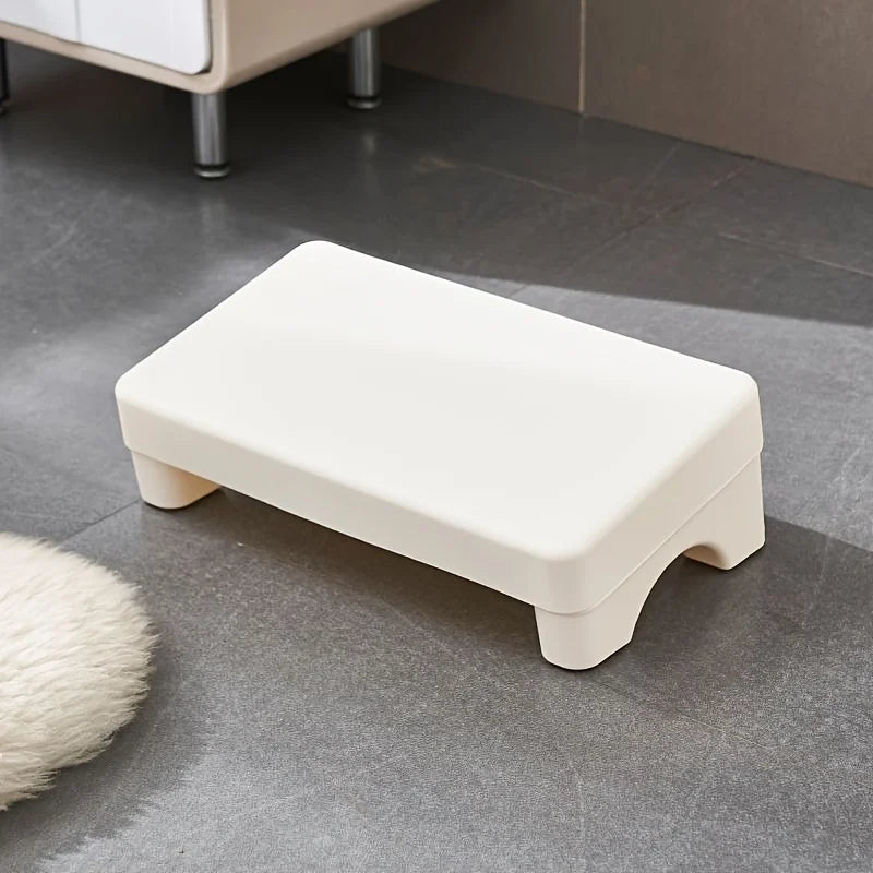 Ergonomic PP Footrest for Office Desk, Cushioned, Rotatable, Under-Desk Stool for Work, Sofa or Study
