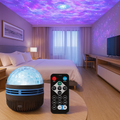 LED Starry Sky Northern Light Projector Lamp with Remote Control and Auto Rotate