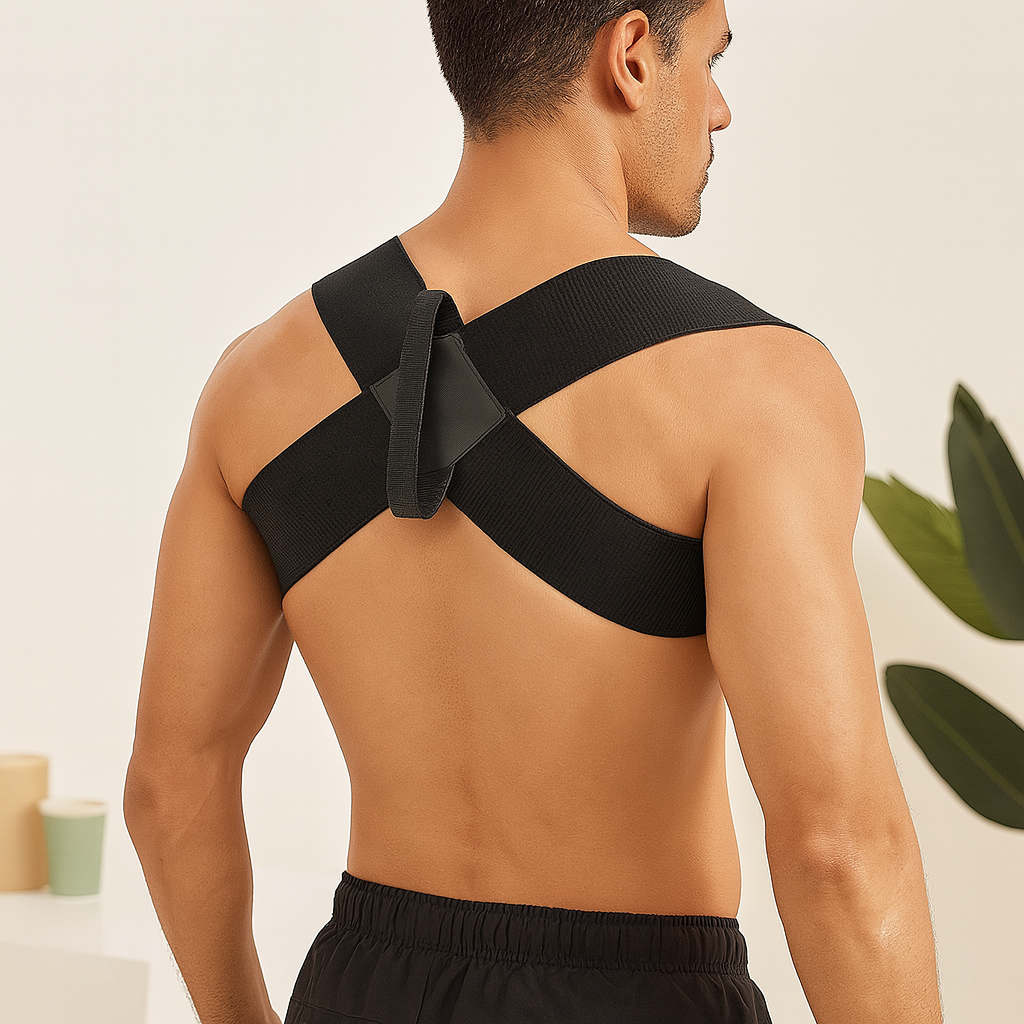 Adjustable Posture Support Brace for Women and Men, Upper Back and Shoulder Back Straightener